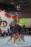 109 Purple Diamonds Cheerleader